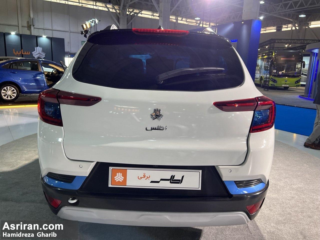 نمایش رسمی 2 کراس اوو ری را و اطلس برقی توسط ایران خودرو و سایپا در نمایشگاه تحول خودرو (+عکس و مشخصات 2 خودرو)