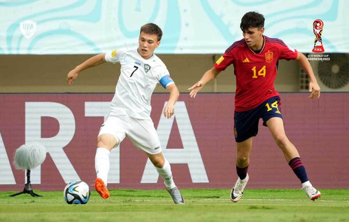 تیم ملی زیر ۱۷ سال اسپانیا در یک قدمی حذف