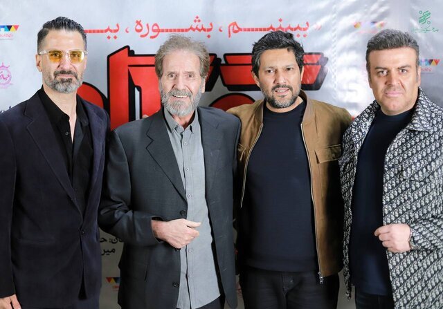 تصاویری جدید از حامد بهداد در کنار بازیگران قدیمی