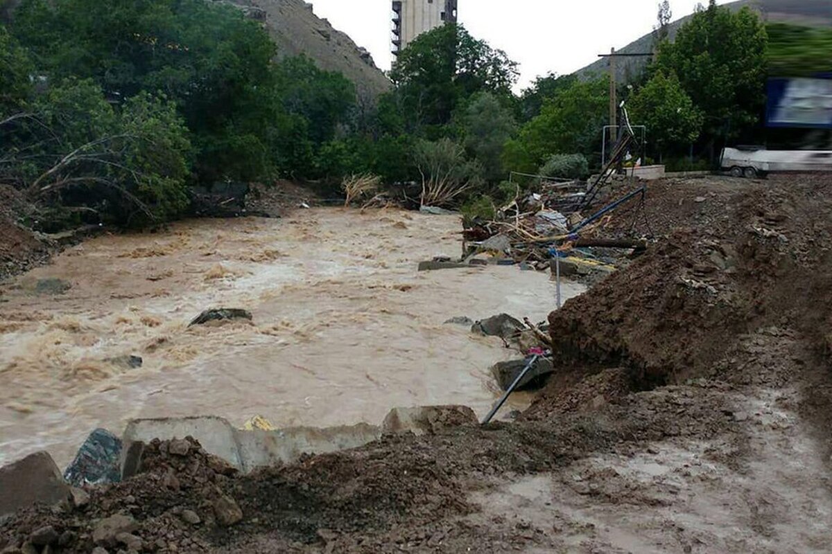 هشدار به ساکنان محدوده رودخانه کن و فرحزاد / نگرانی از وقوع سیل در این محدوده تهران