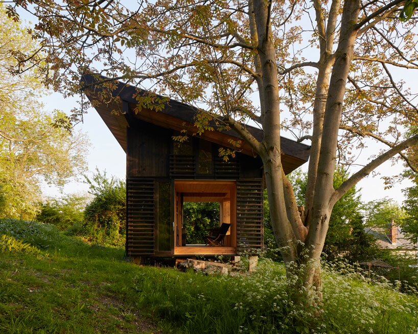 خانه 20 متر مربعی برای سکونت در یک باغ فرانسوی