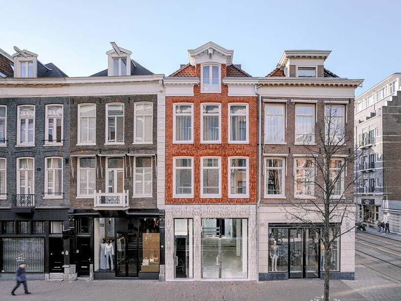 خانه سرامیک؛ ساختمانی با طراحی آینده نگر در خیابان تاریخی آمستردام