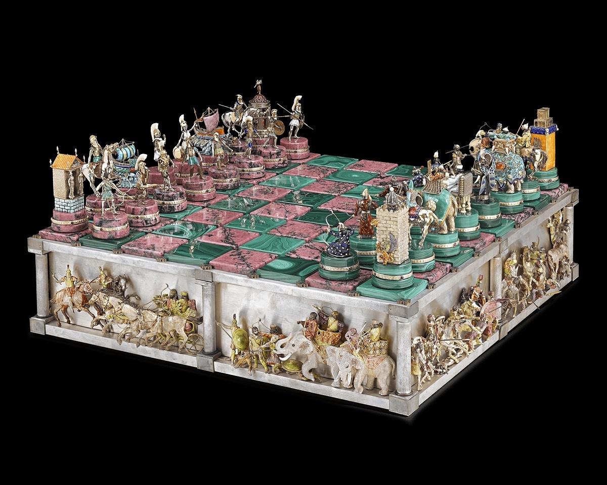 ست شطرنج لوکس با الهام از نبرد تاریخی ایسوس