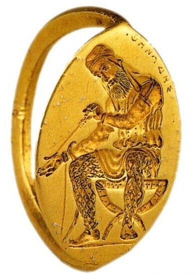 کشف شگفت انگیز حلقه طلایی و زیبای کوروش کبیر در روسیه/ چهره شاه ایران باستان رونمایی شد(+عکس)