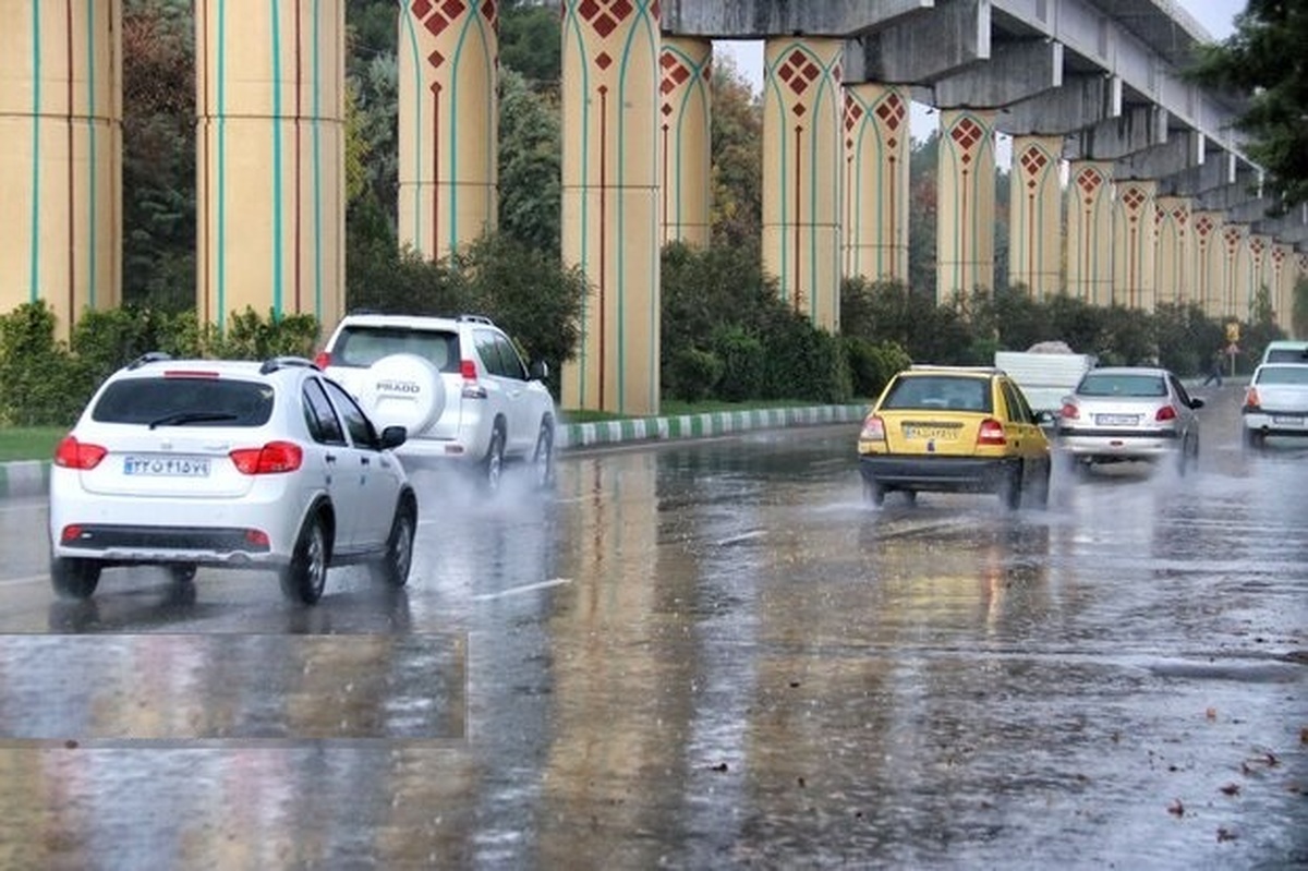 اکثر نقاط کشور چهارشنبه بارانی است