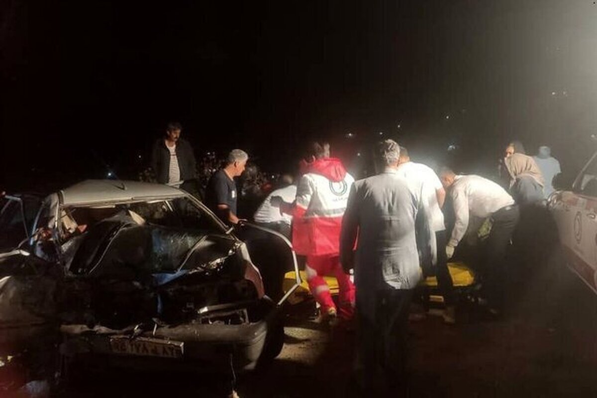 فوت خانواده ۳ نفره بر اثر تصادف در جاده اراک – خرم‌آباد