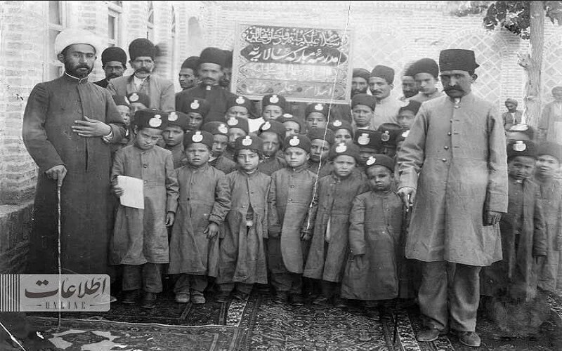 تفاوت مدرسه رفتن بچه‌ها از دوران قاجار تا دهه ۶۰ (+عکس)