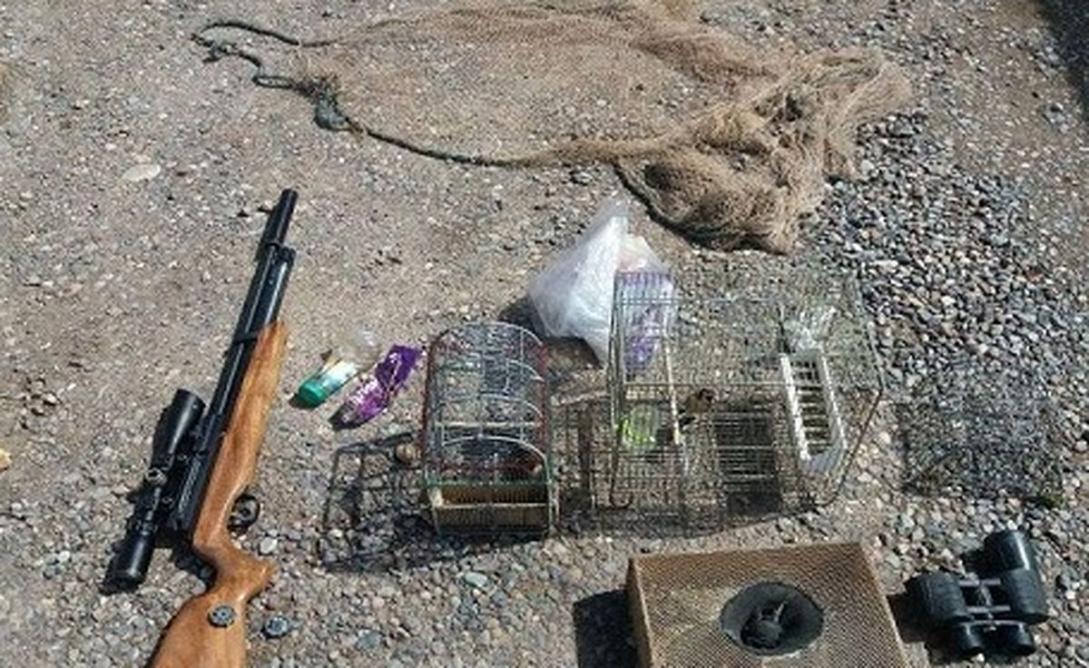 دستگیری دو گروه شکارچی غیرمجاز در منطقه حفاظت شده تنگ صیاد