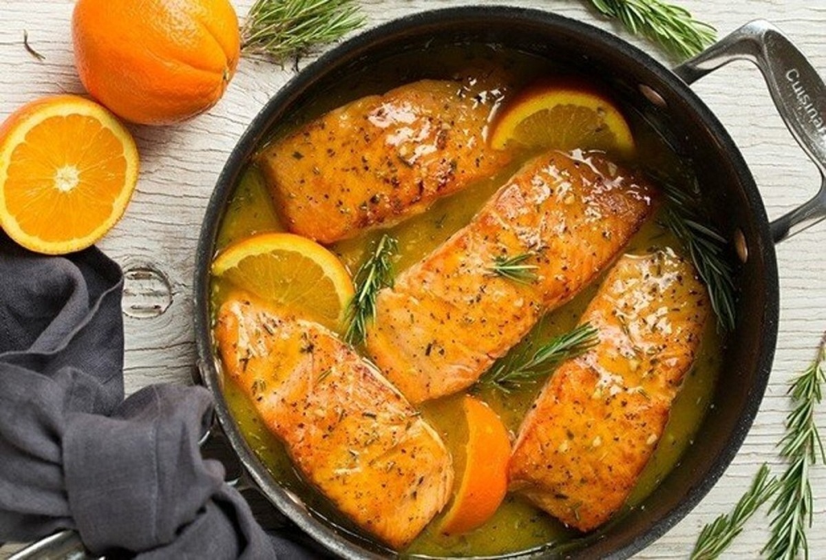 مرغ پرتقالی رستورانی را با این روش درست کنید و لذت ببرید