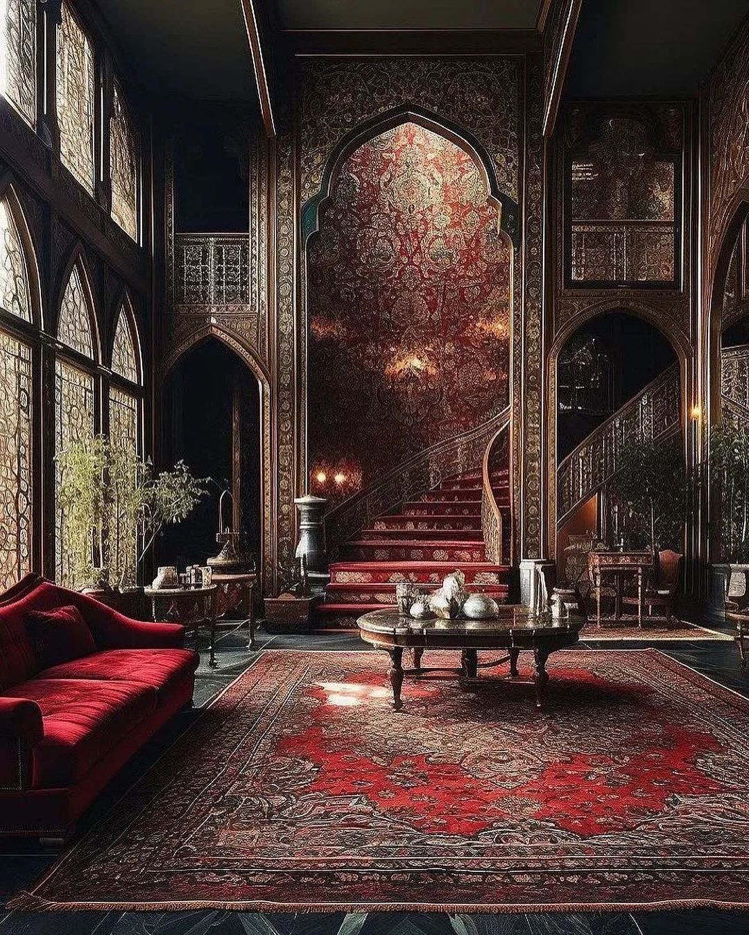 یکی از زیباترین خروجی های هوش مصنوعی به خاطر فرش ایرانی (عکس)