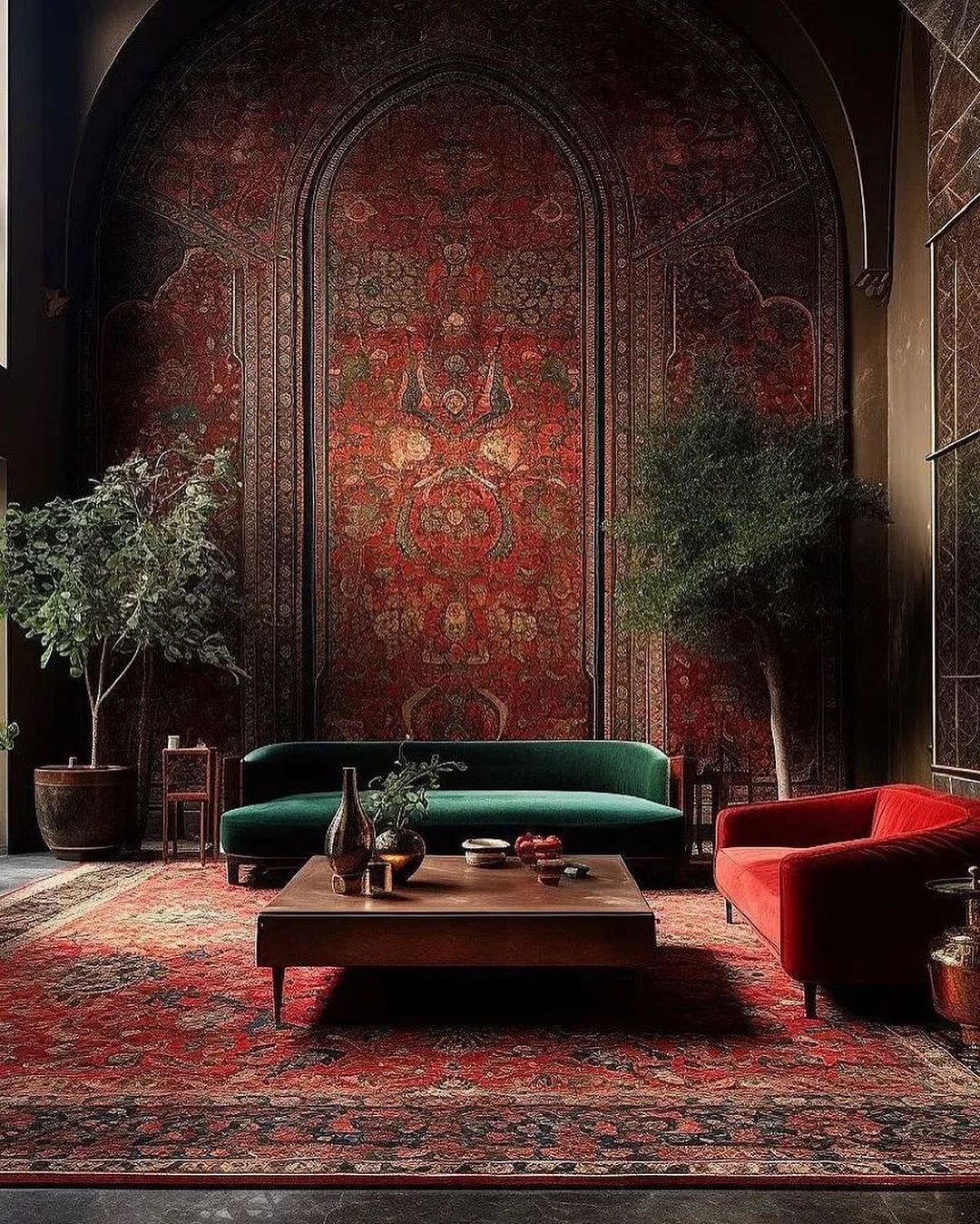 یکی از زیباترین خروجی های هوش مصنوعی به خاطر فرش ایرانی (عکس)