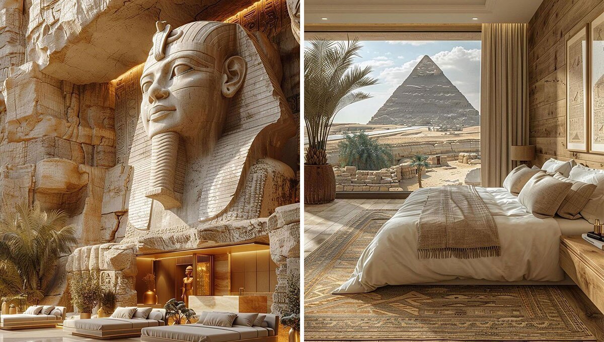 این هتل لوکسی است که گردشگری اهرام مصر  به آن نیاز دارد (عکس)