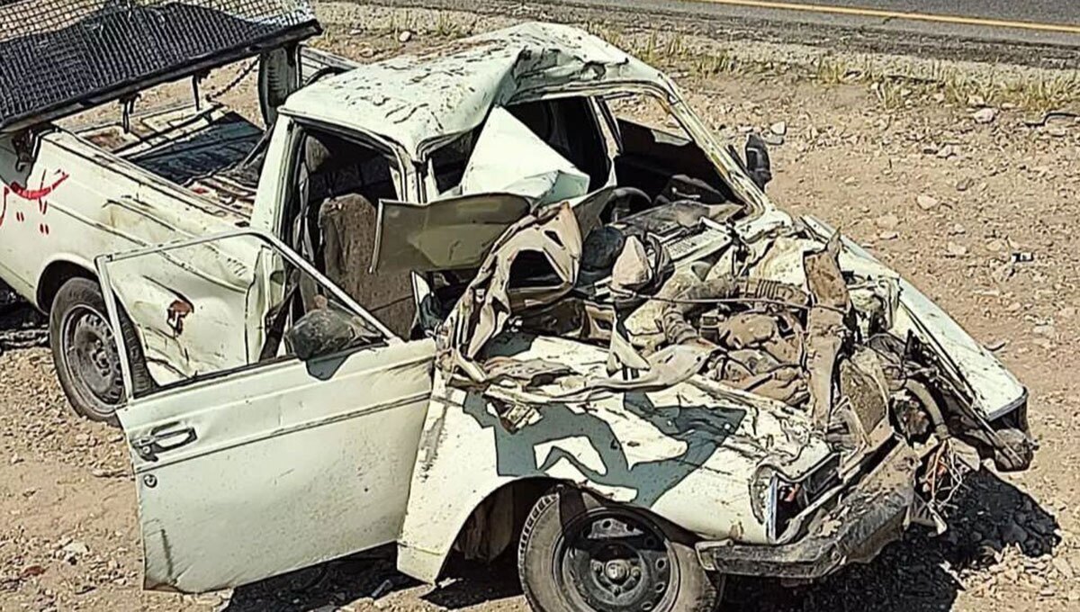 تصادف در جنوب کرمان ٢ کشته و چهار مصدوم بر جا گذاشت
