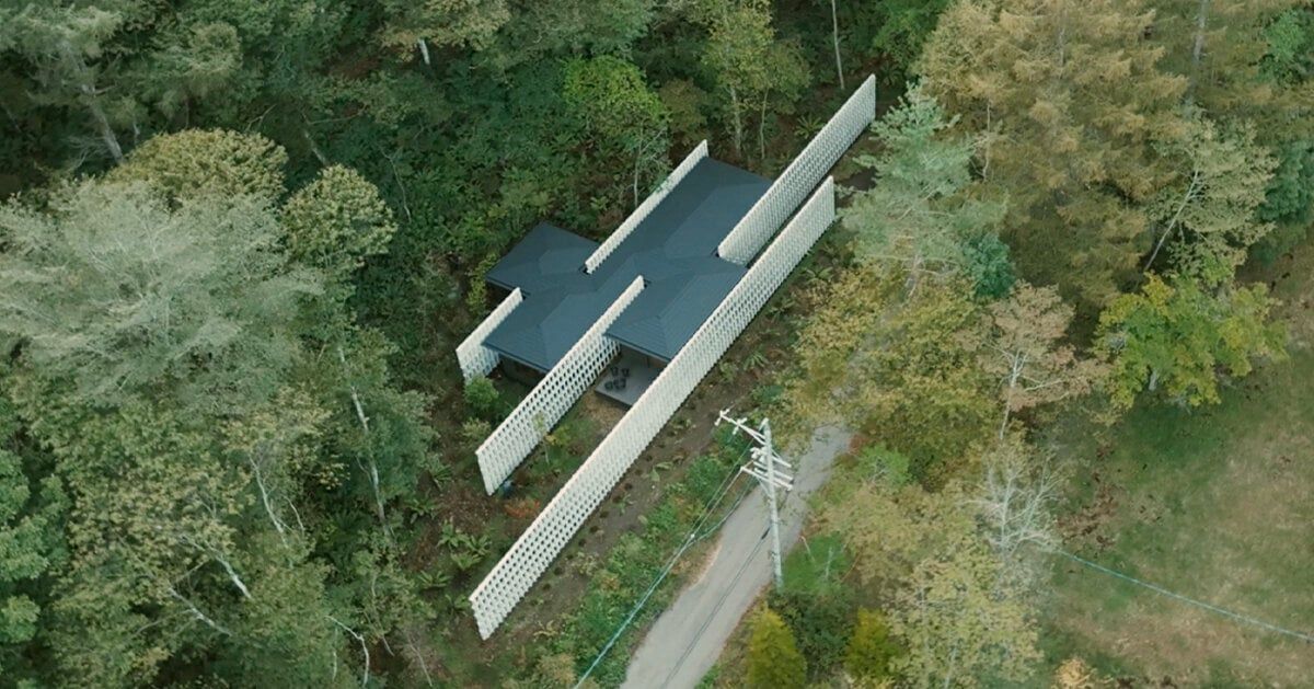 استفاده از ماده جدید CO2-SUICOM در ساخت این خانه زیبا ژاپنی (+فیلم و عکس)