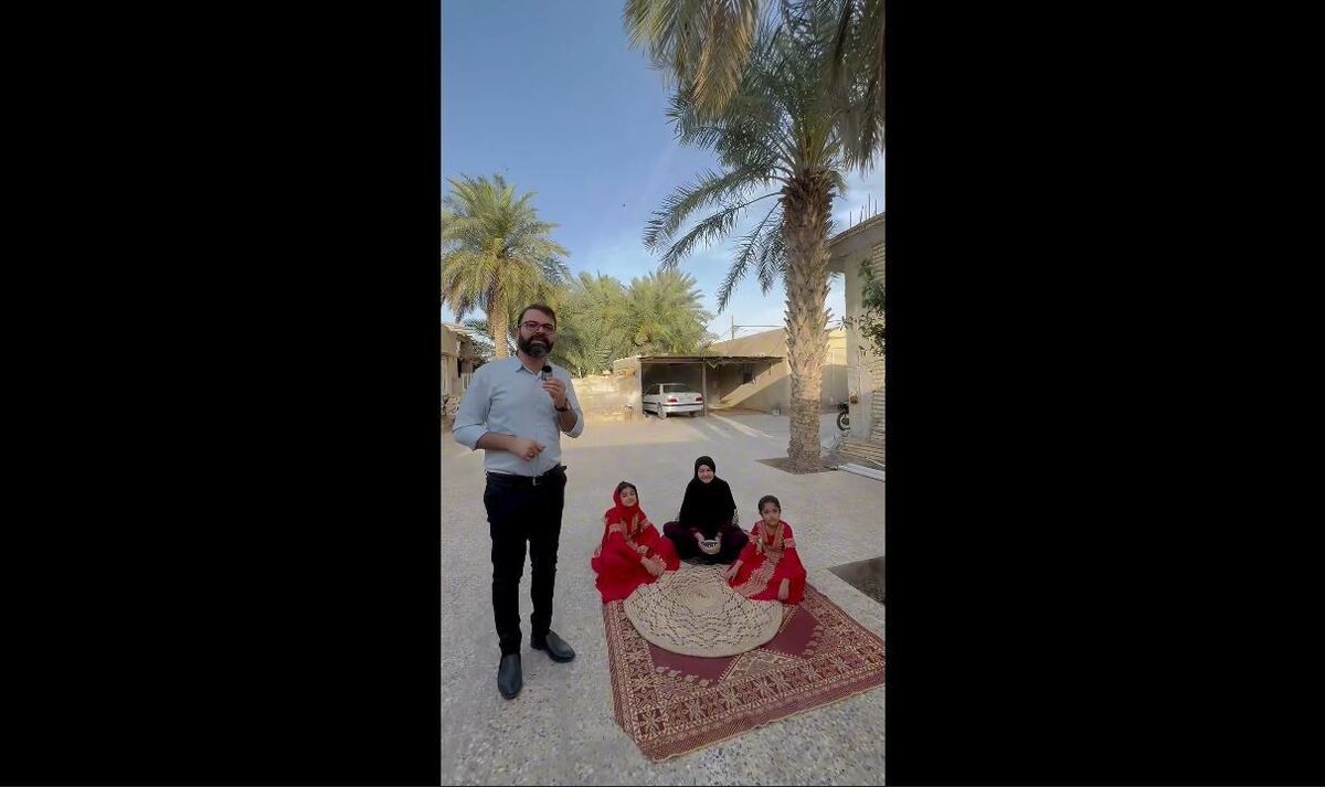 آداب و رسوم مردم عرب اهواز در استقبال از عید فطر (فیلم)