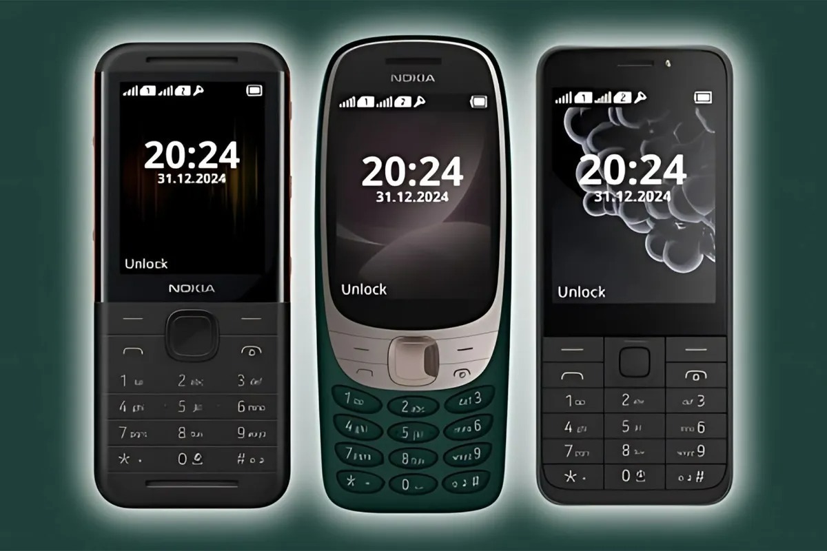 گوشی‌های ساده ۲۰۲۴ نوکیا با طراحی دوست‌داشتنی رونمایی شدند (+عکس)