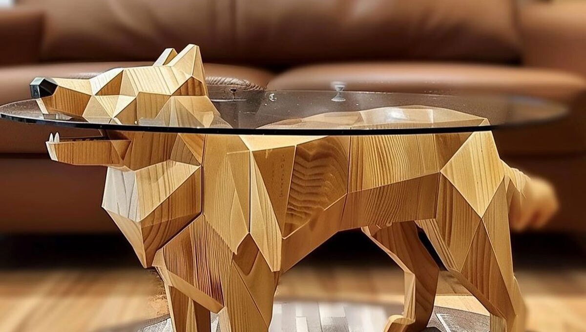 میزهای سگی؛ ایده ای عجیب برای میز وسط (عکس)