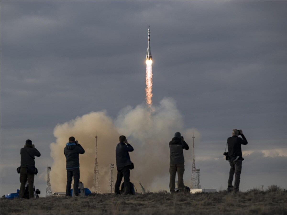 پرتاب آزمایشی موشک بالستیک قاره پیمای روسی (فیلم)