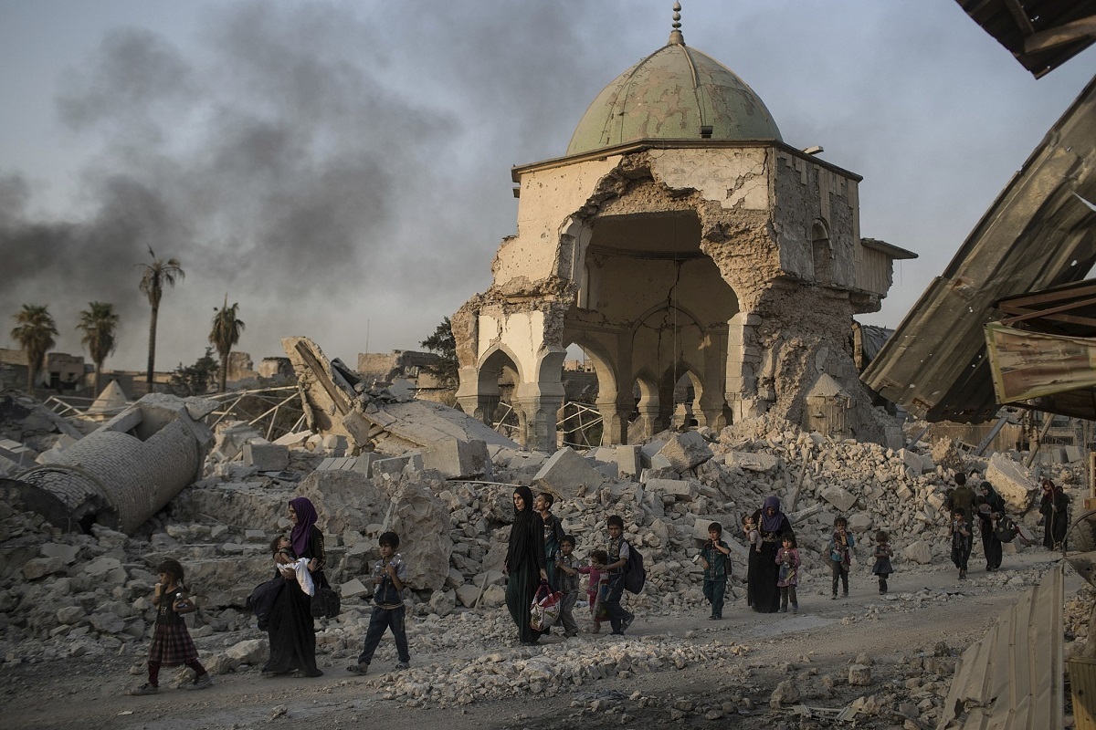 تخریب مسجد ۸۰۰ ساله توسط صهیونیست‌ها (فیلم)