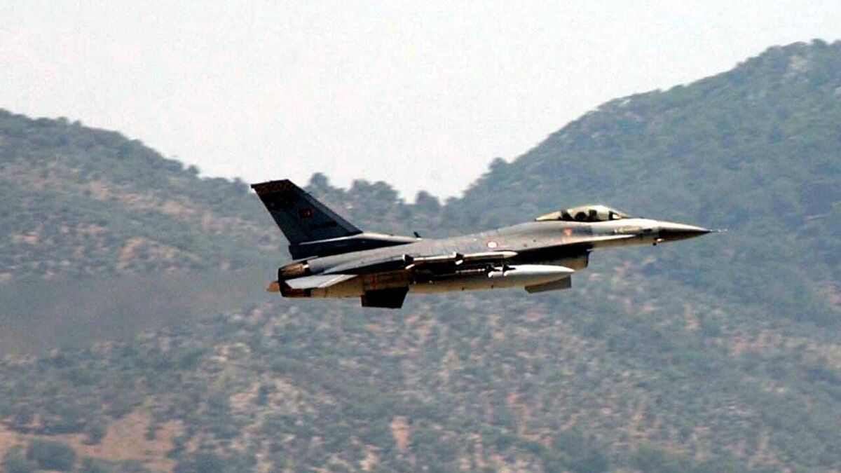 کشته شدن ۴ عضو «پ.ک.ک» در حمله هوایی ترکیه به شمال عراق