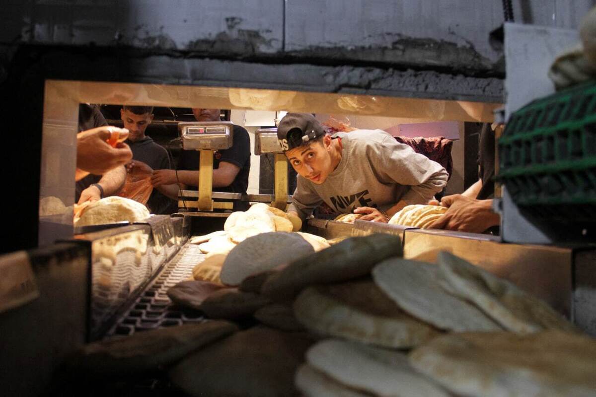 بازگشایی یک نانوایی در غزه / 6 ماه پس از جنگ (فیلم)
