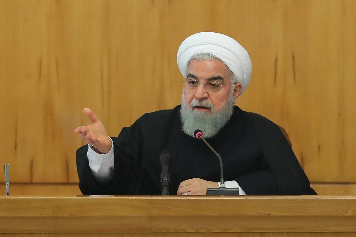 حسن روحانی : جلسه با فرماندهان سپاه برای صلح و صفا بود