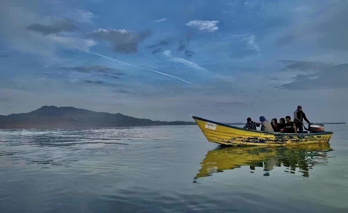 حال خوب دریاچه ارومیه بعد از ۵ سال (فیلم)