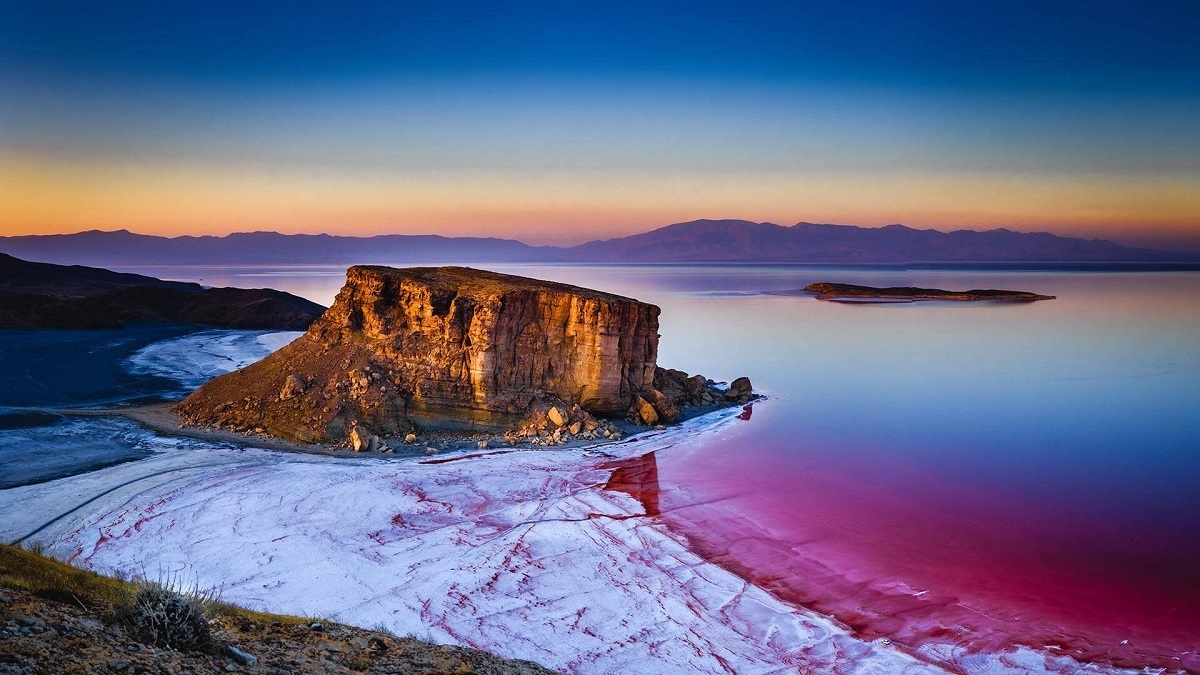 جدیدترین وضعیت دریاچه ارومیه (فیلم)