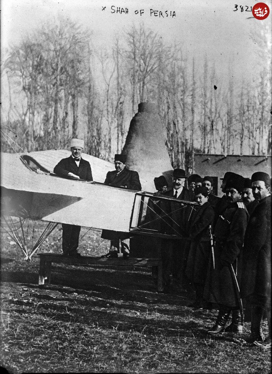 سفر به ایران قدیم؛ اولین هواپیمای ایران و سفر استانی احمدشاه (+عکس)