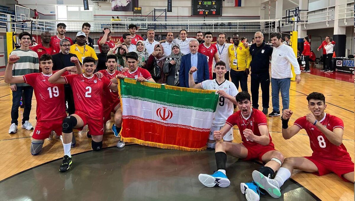 تیم والیبال دانش آموزان ایران قهرمان جهان شد