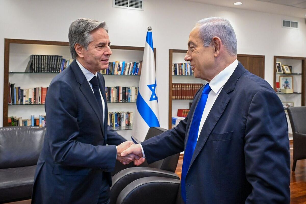نتانیاهو خطاب به بلینکن : هیچ توافقی برای پایان جنگ در غزه را نخواهم پذیرفت