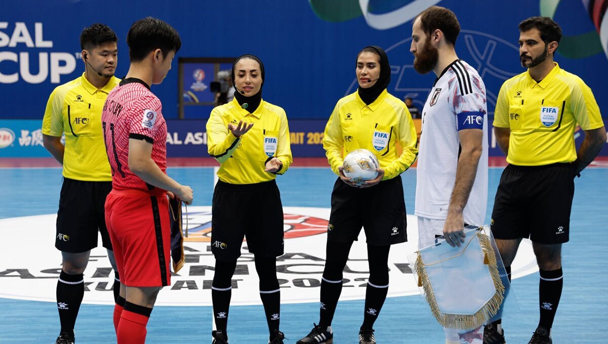 حضور افتخارآفرین داوران زن ایرانی در جام ملت‌های آسیا