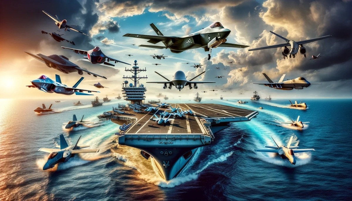 نیروی دریایی آمریکا چند هواپیما و از چه انواعی در اختیار دارد؟ (+عکس)