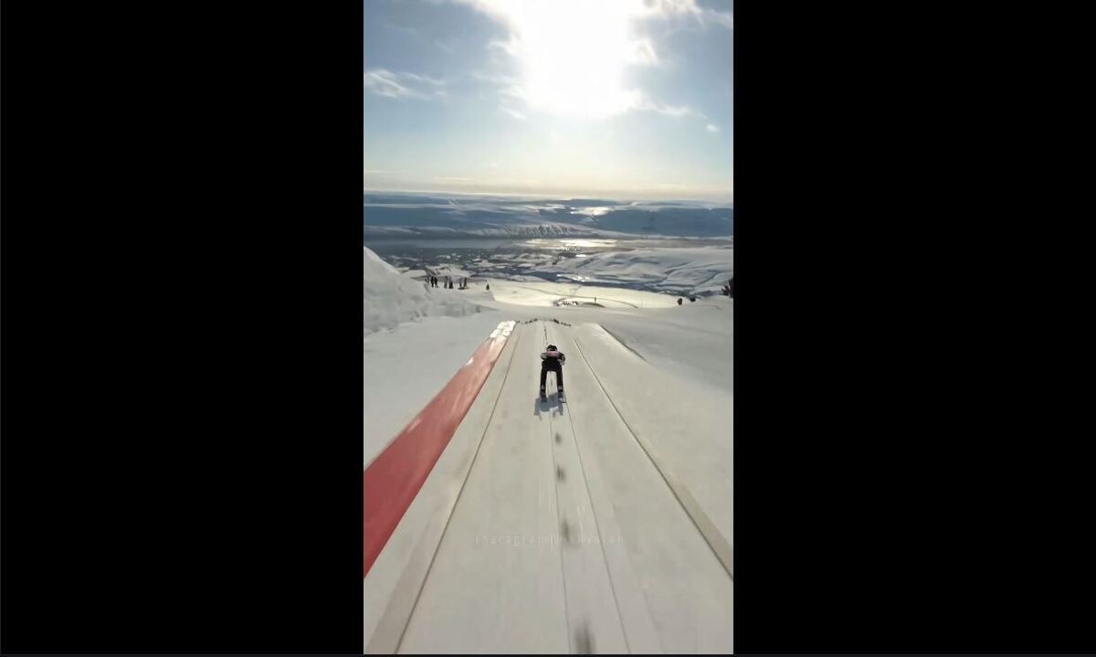 ثبت رکورد طولانی ترین پرش اسکی توسط تیم ردبول (فیلم)