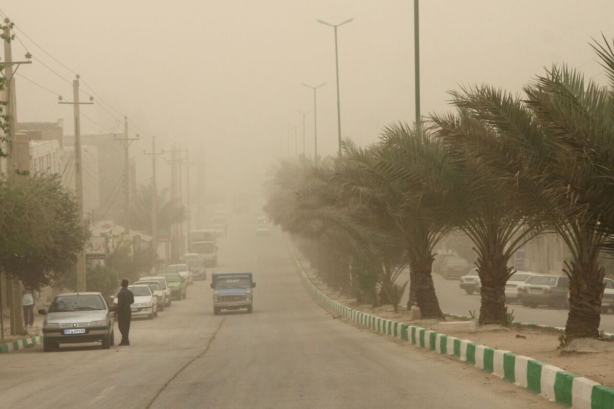 هشدار سطح نارنجی گرد و غبار برای خوزستان