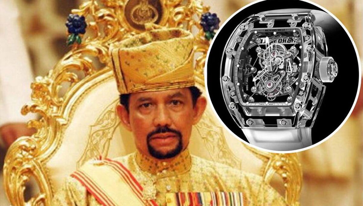 مجموعه ساعت های 6.5 میلیون دلاری سلطان برونئی (عکس)