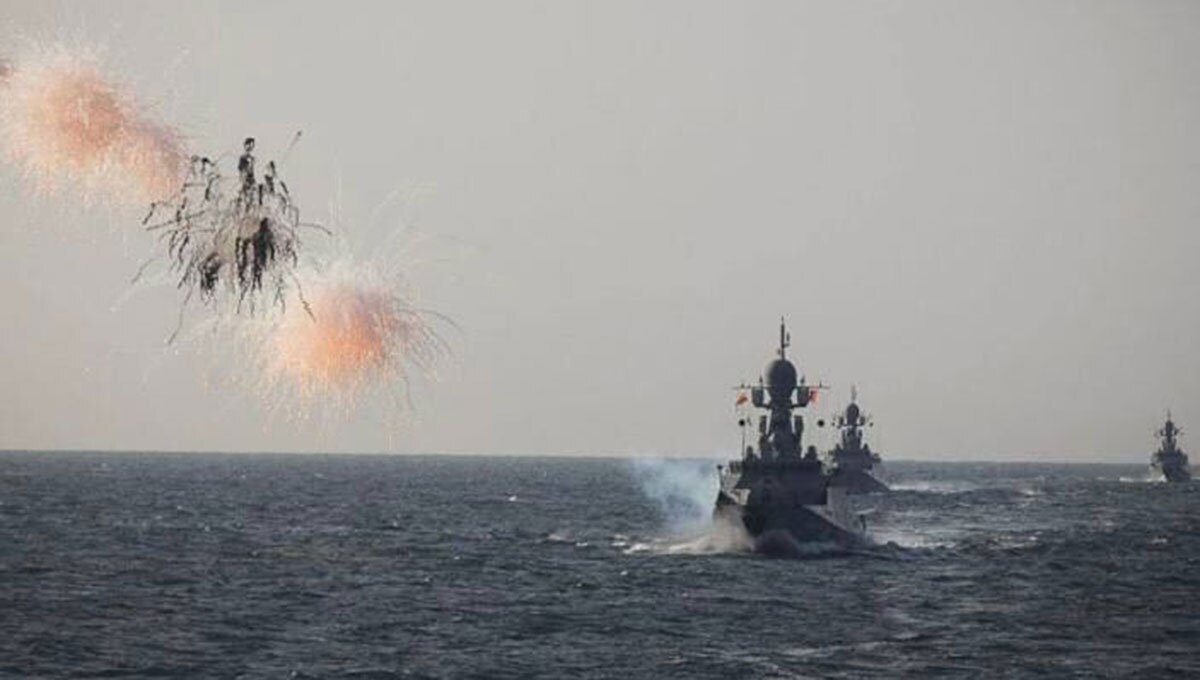 رزمایش دریایی مشترک سوریه و روسیه آغاز شد