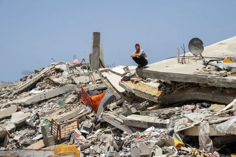 تخریب غزه در جنگ اسرائیل