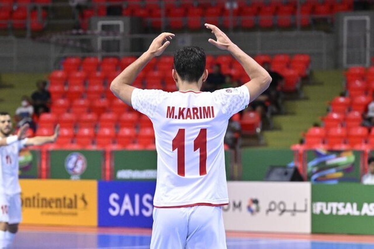 ایران فینالیست جام ملت‌های فوتسال آسیا شد