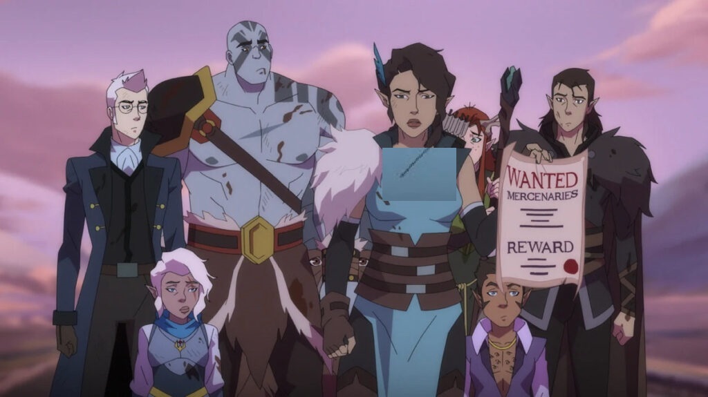 سریال The Legend of Vox Machina پوستر سریال The Legend of Vox Machina