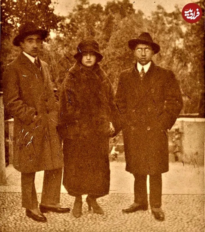 «خدیجه، خواهر احمدشاه» در سفر اروپا؛ 100 سال قبل