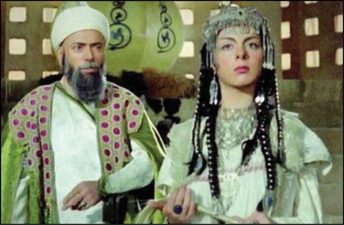 افسانه بایگان و علی نصیریان در سریال سربداران