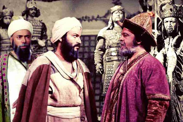 محمدعلی کشاورز و امین تارخ در سریال سربداران