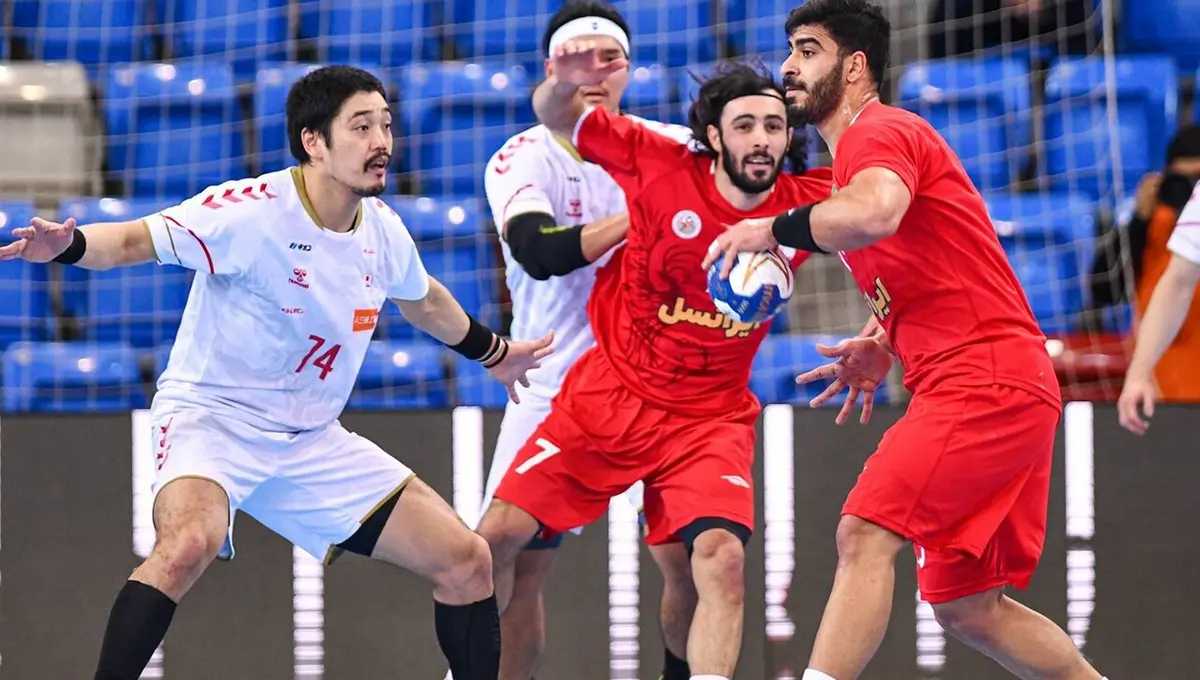 شکست لحظه آخری تیم ملی هندبال ایران برابر ژاپن