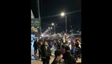 تظاهرات کردهای عراق مقابل کنسولگری آمریکا در اربیل