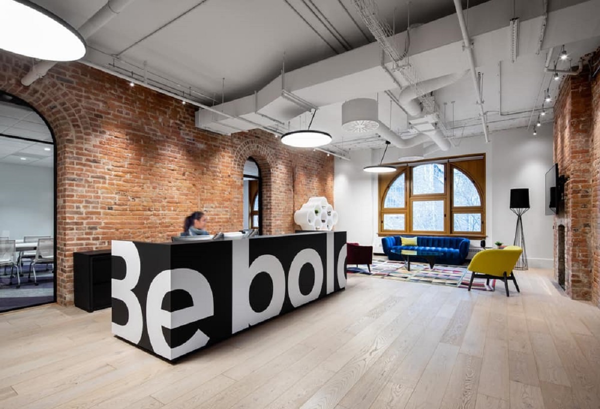 طراحی داخلی دفتر اداری منتخب در کانادا (+تصاویر)