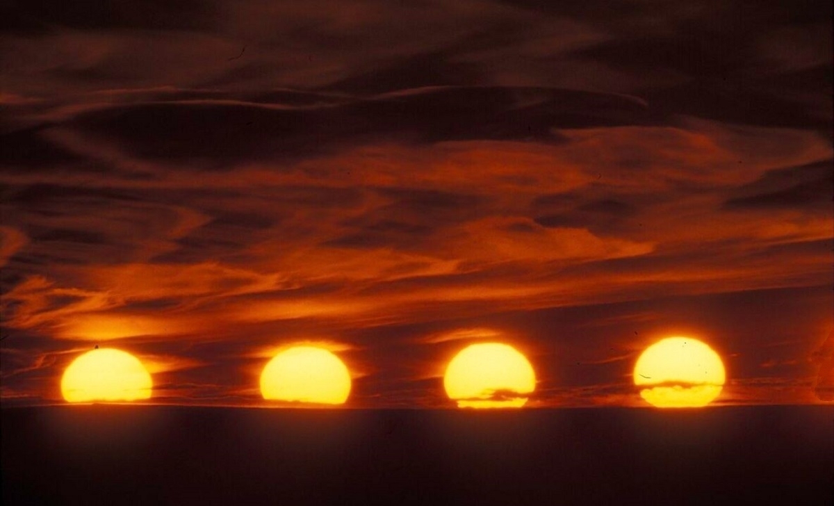 دیده‌شدن ۴ خورشید در آسمان آلاسکا