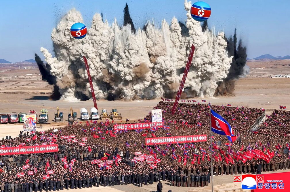 مراسم کلنگ‌زنی آغاز یک پروژه توسعه منطقه‌ای در کره شمالی/ خبرگزاری رسمی کره شمالی