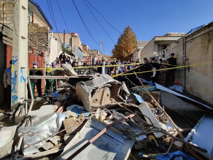 صحنه انفجار که باعث جان باختن دردناک علیرضا حاتمی کشتی گیر ایرانی شده است