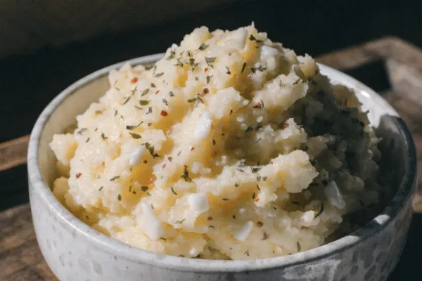 سیب‌ زمینی و پنیر